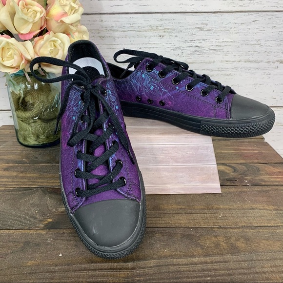 RAAD SHOP Unisex Purple Unicorn Low Tops - Picture 10 of 12